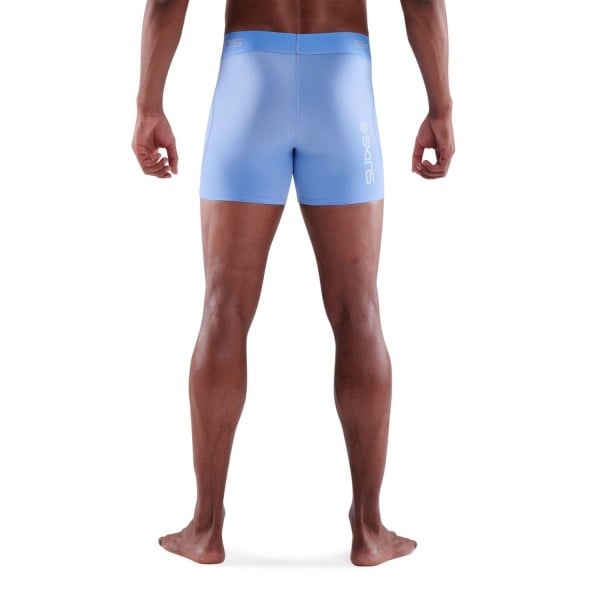 Skins Series-1 Mens Compression Shorts - Sky Blue