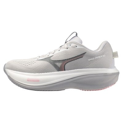 Mizuno Wave Rider 30 - Womens Running Shoes - Dapple Gray/Dark Slate/Pink Drink