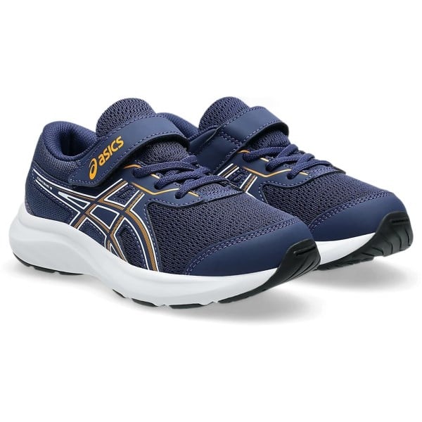 Asics Contend 9 PS - Kids Running Shoes - Indigo Blue/White