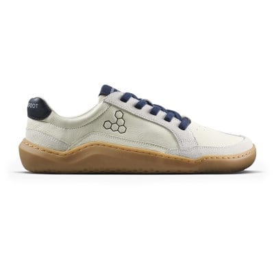 Vivobarefoot Gobi III Sneaker Leather - Mens Walking Shoes - Limestone/Seaborne