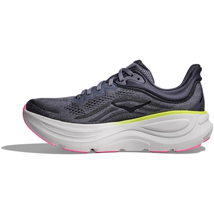 Hoka Bondi 9 - Womens Running Shoes - Charcoal Grey/Grey Skies