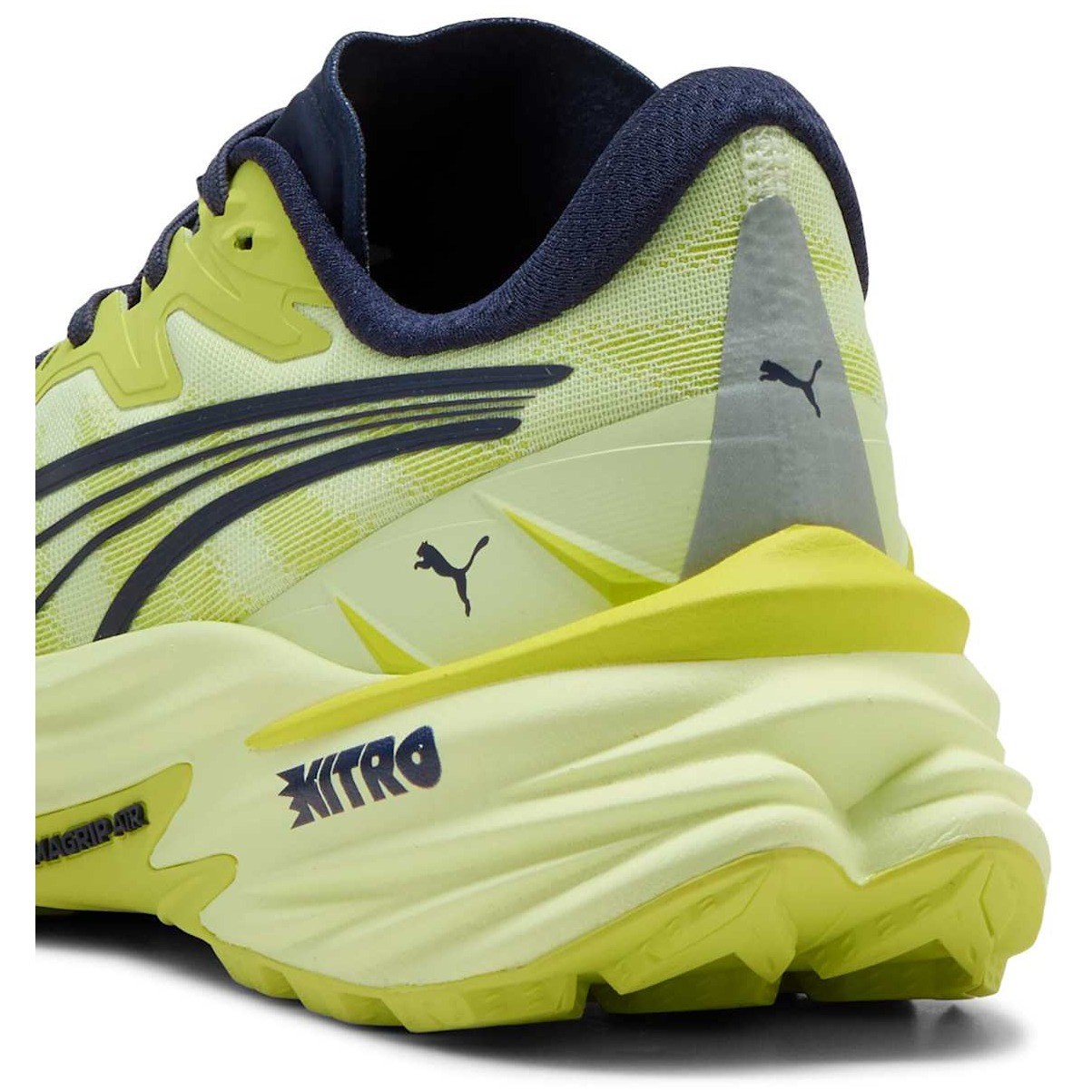 Puma Fast-Trac Nitro 4 - Mens Trail Running Shoes - Apple Spritz/Lux Lime/Deep Plum