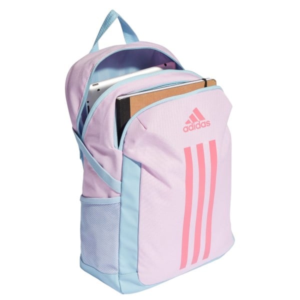 Adidas Power Kids Backpack Bag - Bliss Lilac/Clear Sky/Pink Fusion