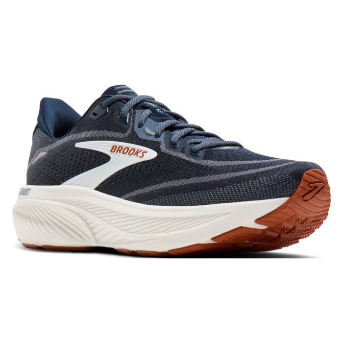 Brooks Ghost 18 - Mens Running Shoes - Navy Blazer/Red Earth/Black - image 6