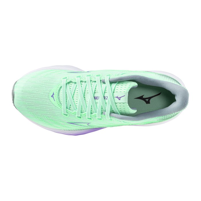 Mizuno Wave Rider 28 - Womens Running Shoes - Bay Paisley/Purple Citadel