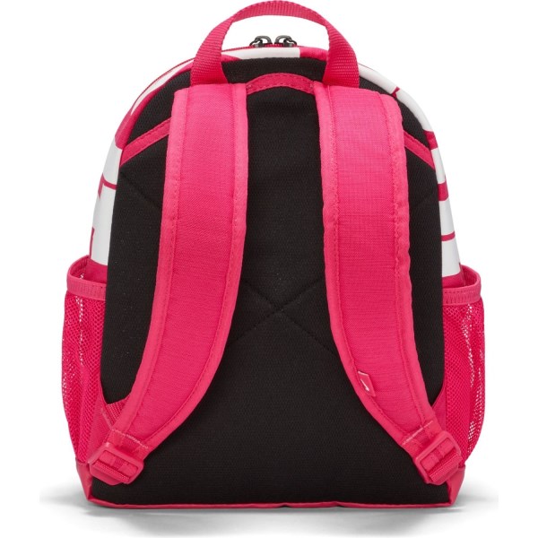 Nike Brasilia JDI Kids Mini Backpack Bag - Fireberry/White