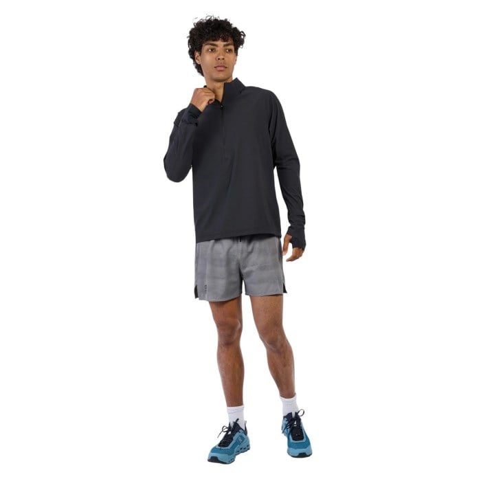 On Mens Trail Running Shorts - Rock