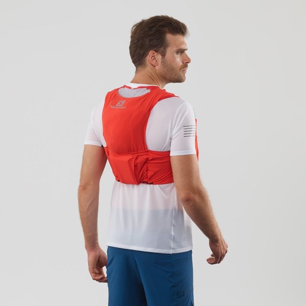 Salomon S-Lab Sense Ultra 8 Set Trail Running Vest - Red