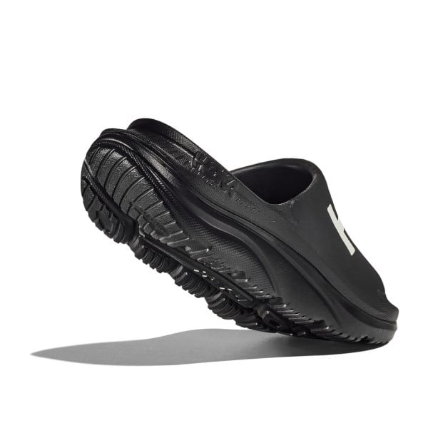 Hoka Ora Athletic Slide 3 - Unisex Recovery Slides - Black/White