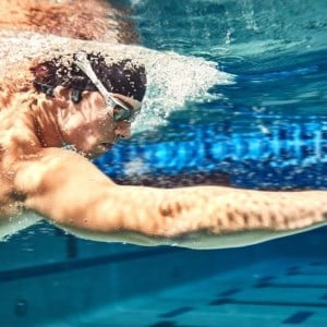 Shokz OpenSwim Wireless Waterproof Bone Conduction MP3 Headphones - Black
