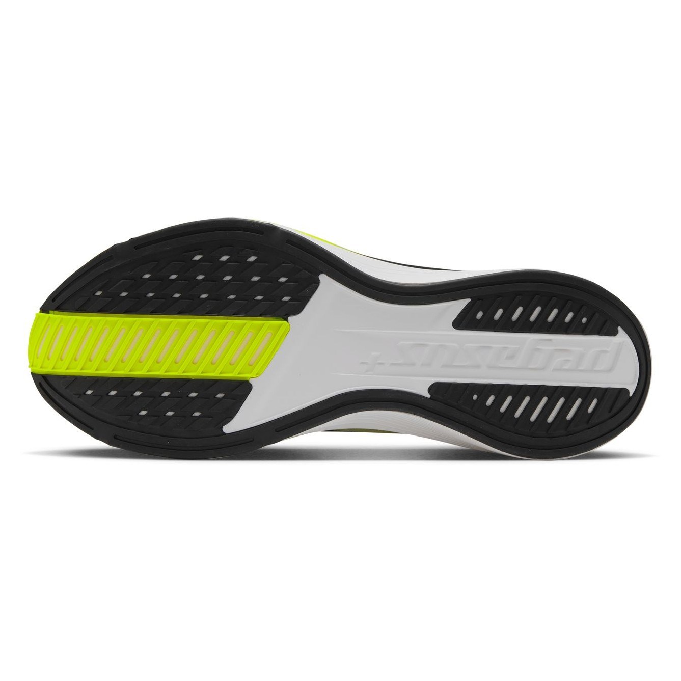 Nike Pegasus Plus 2 - Mens Running Shoes - White/Black-Lemon Venom - image 7