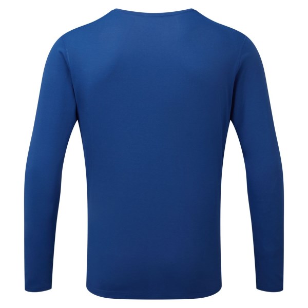 Ronhill Core Mens Long Sleeve Running T-Shirt - Dark Cobalt/Bright White