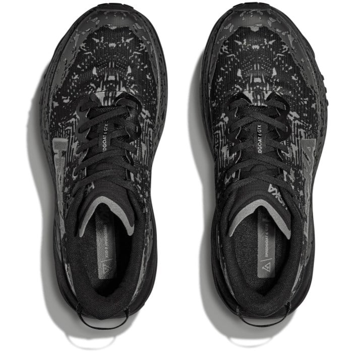 Hoka Speedgoat 6 GTX - Womens Trail Running Shoes - Black/Outer Orbit