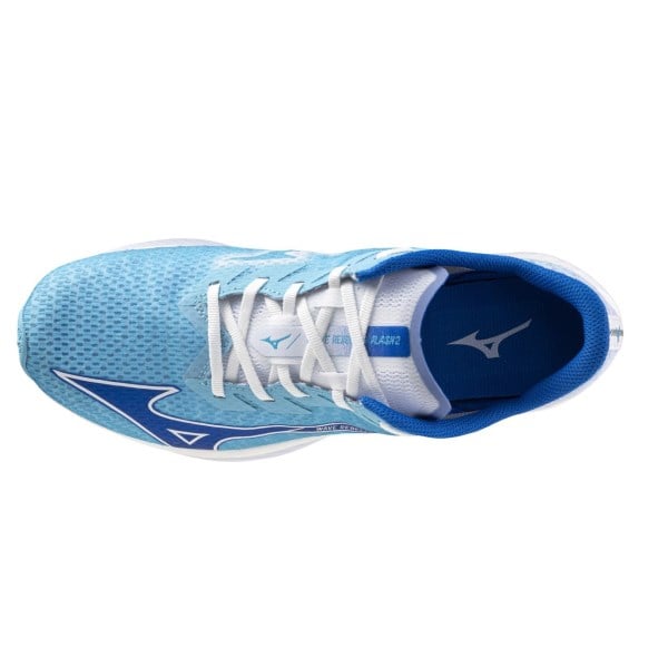 Mizuno Wave Rebellion Flash 2 - Mens Running Shoes - River Blue/Mugen Blue/White