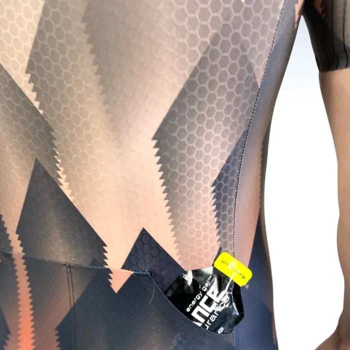 SUB4 Triathlon Seamless Sleeved Speedsuit - Lava