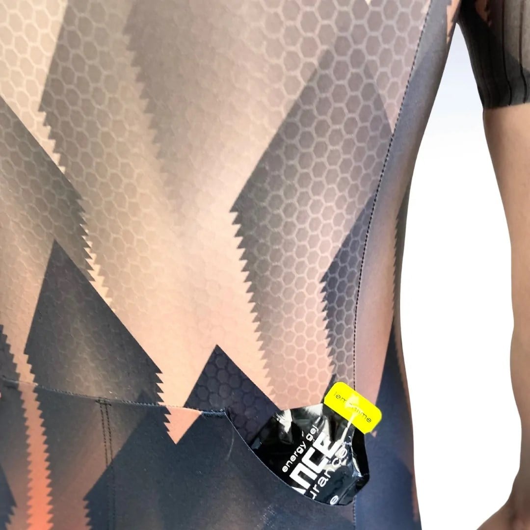 SUB4 Triathlon Seamless Sleeved Speedsuit - Lava