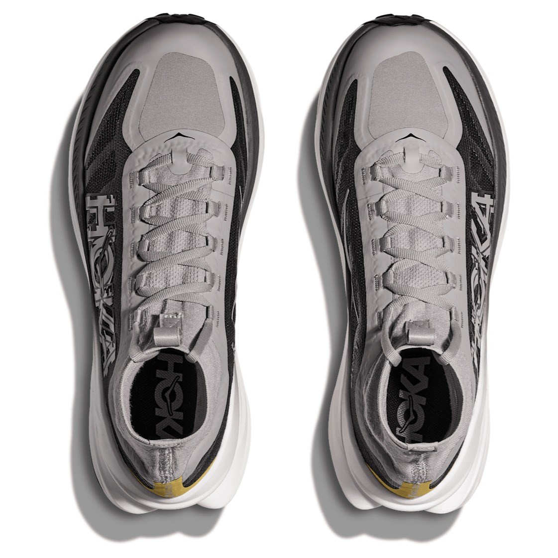 Hoka Tecton X 3 - Mens Trail Running Shoes - Cement/Black