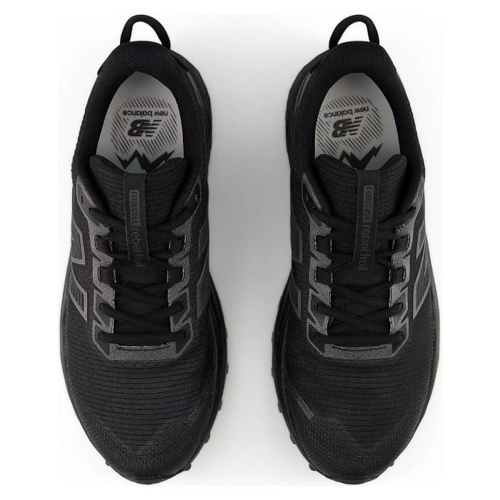 New Balance FuelCell Rebel Trail - Mens Trail Running Shoes - Black/Black Metallic