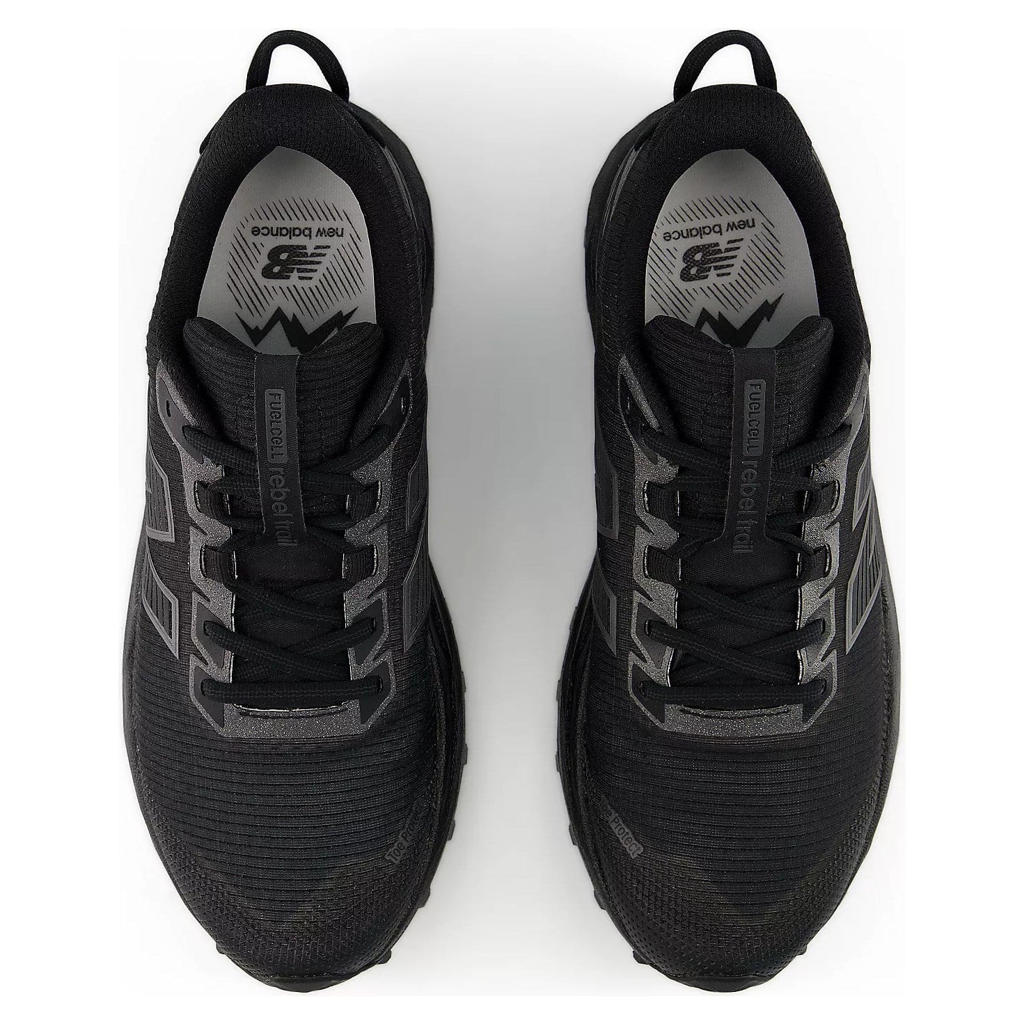 New Balance FuelCell Rebel Trail - Mens Trail Running Shoes - Black/Black Metallic