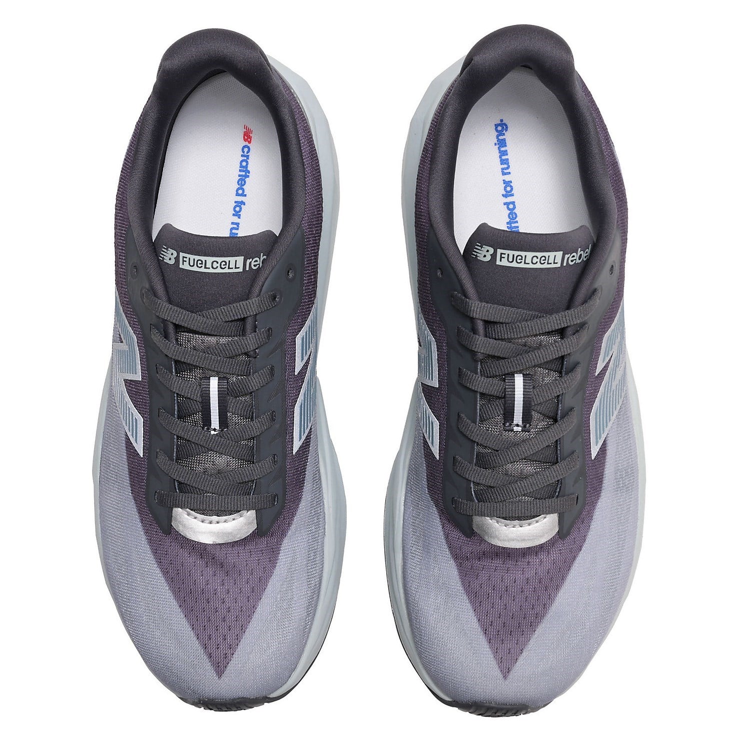 New Balance FuelCell Rebel v5 - Mens Running Shoes - Magnet/Light Zinc/Blue - image 3