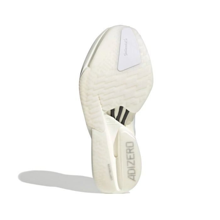 adidas Adizero Adios Pro 4 - Womens Racing Shoes - Cloud White/Zero Metallic/Crystal White