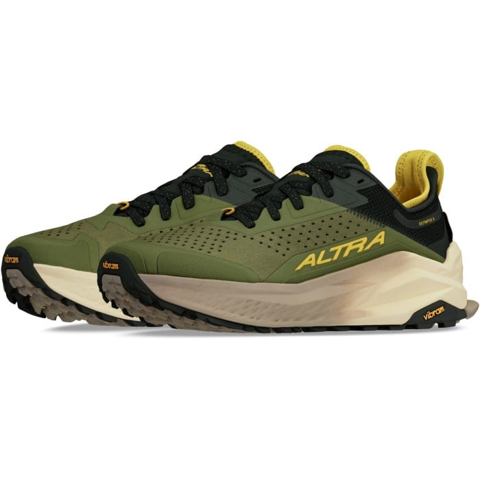 Altra Olympus 6 - Mens Trail Running Shoes - Dusty Olive