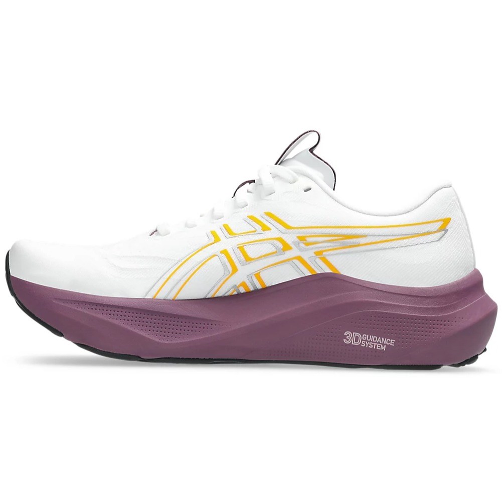 Asics GT-2000 14 - Womens Running Shoes - White/Yamabuki