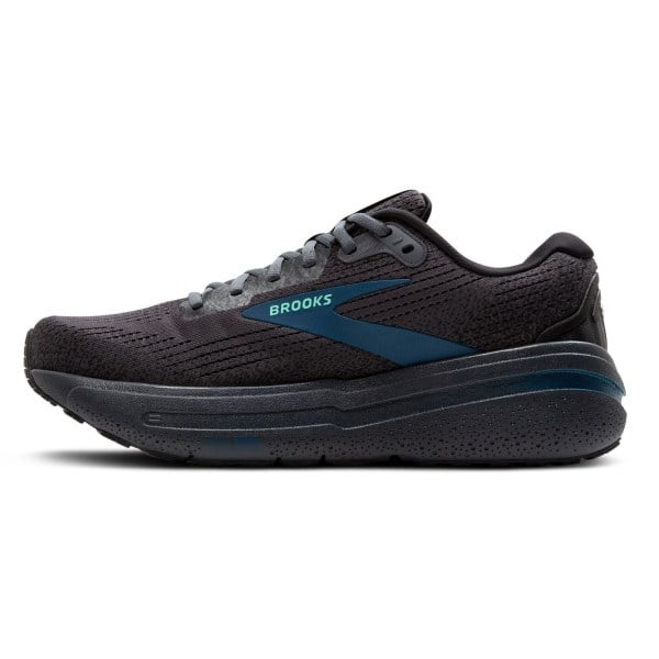 Brooks Ghost Max 2 - Mens Running Shoes - Ebony/Cockatoo/Blue Sap