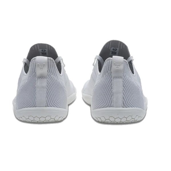 Vivobarefoot Primus Lite Knit - Mens Running Shoes - Bright White