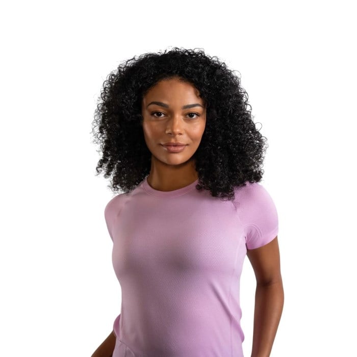 No Timid Souls GLIDE360 Womens Short Sleeve Top - Forever Pink