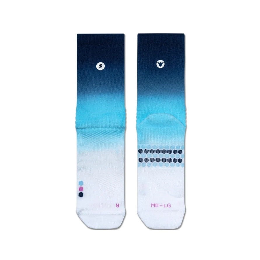 SHYU X Black Sheep Crew Racing Socks - Space/Sky/Marine