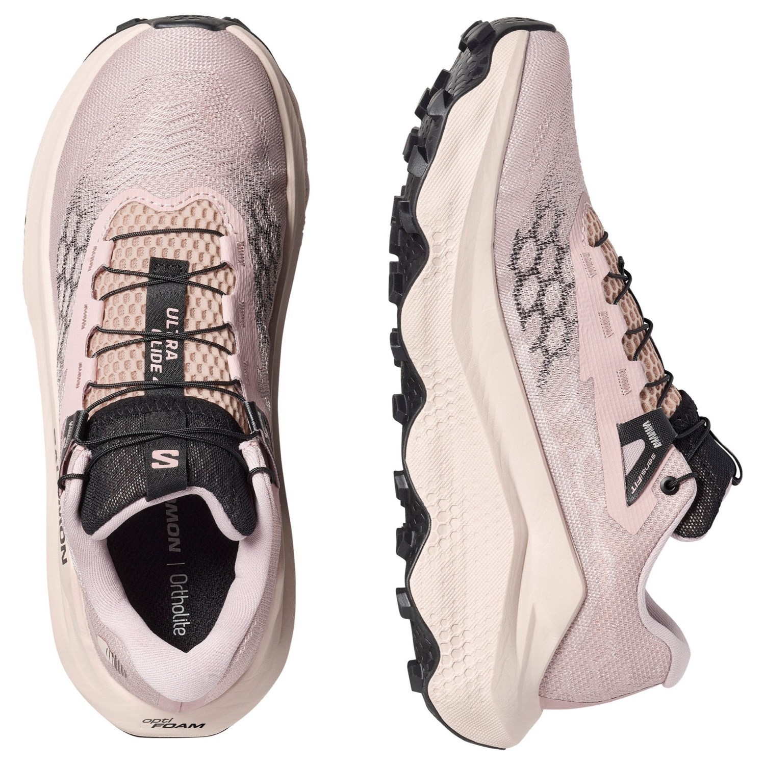 Salomon Ultra Glide 4 - Womens Trail Running Shoes - Shadow Gray/Tapioca/Black