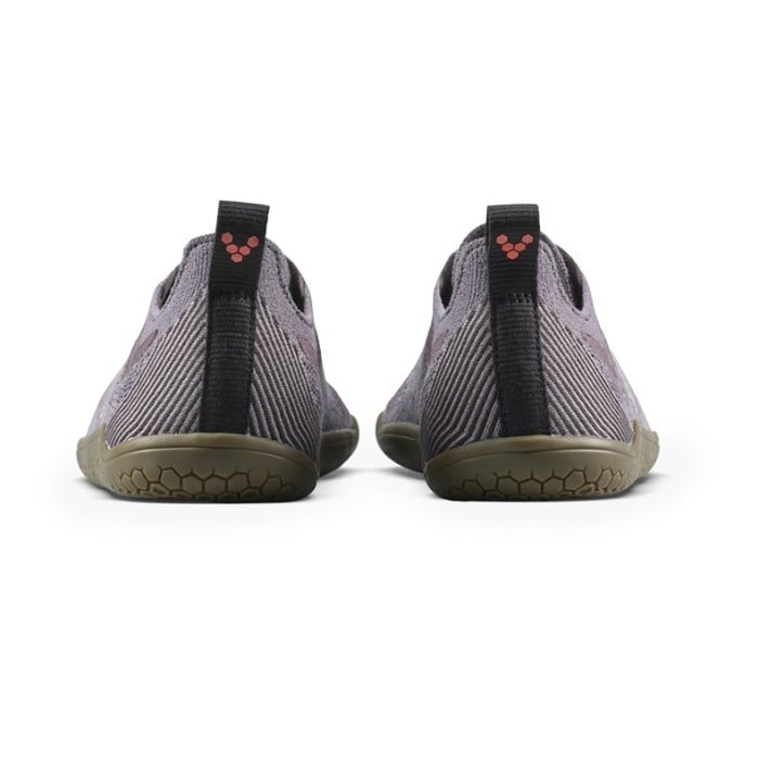 Vivobarefoot Primus Lite Knit Natural - Womens Running Shoes - Dark Gull/Gray - image 4