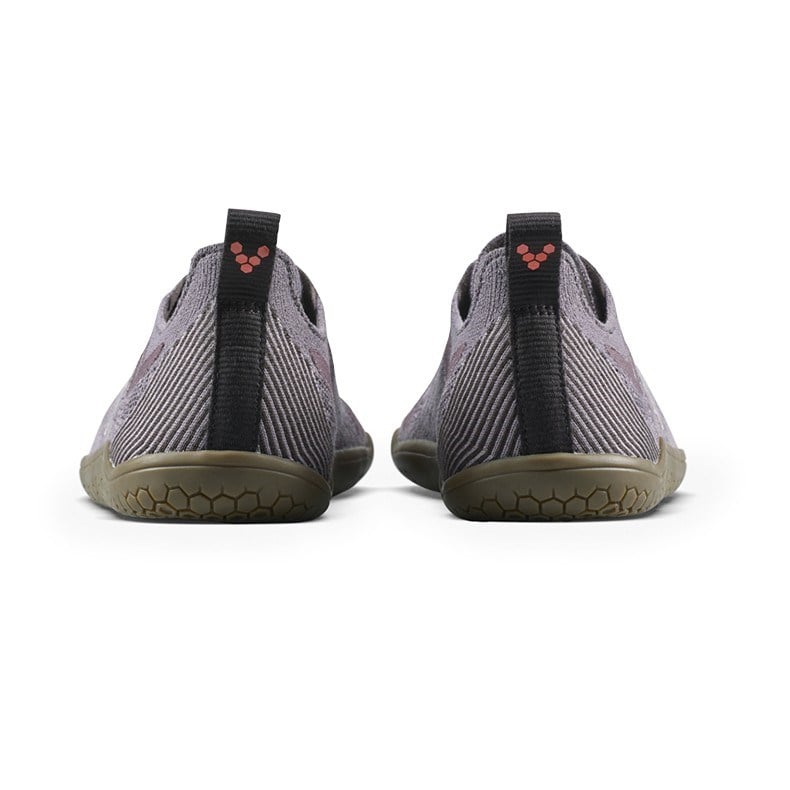 Vivobarefoot Primus Lite Knit Natural - Womens Running Shoes - Dark Gull/Gray - image 4