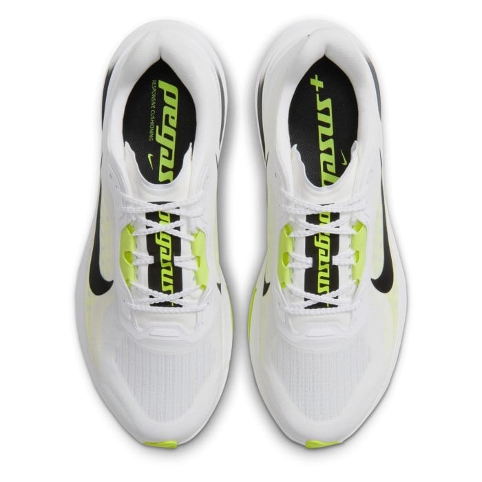 Nike Pegasus Plus 2 - Mens Running Shoes - White/Black-Lemon Venom - image 5