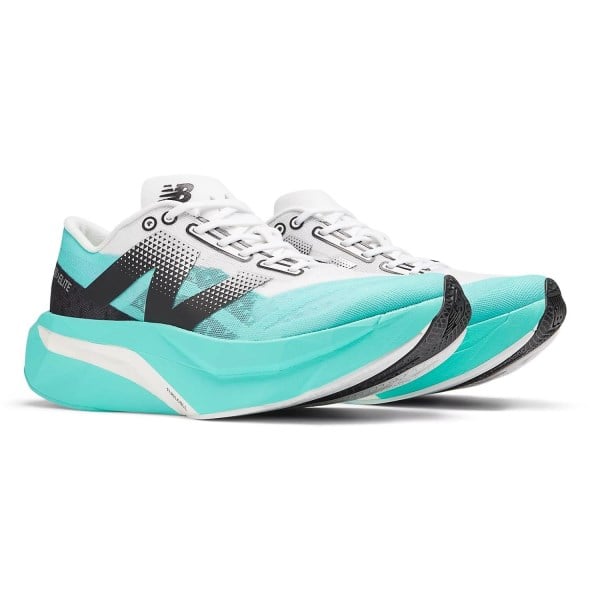 New Balance FuelCell SuperComp Elite v4 - Womens Road Racing Shoes - Cyber Jade/White/Black