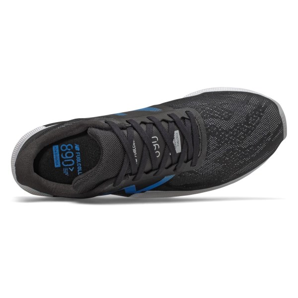 New Balance FuelCell 890v8 - Mens Running Shoes - Black/Neo Classic Blue