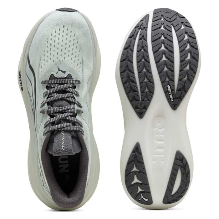 Puma MagMax Nitro 2 - Mens Running Shoes - Creme De Mint/Moody Gray - image 3