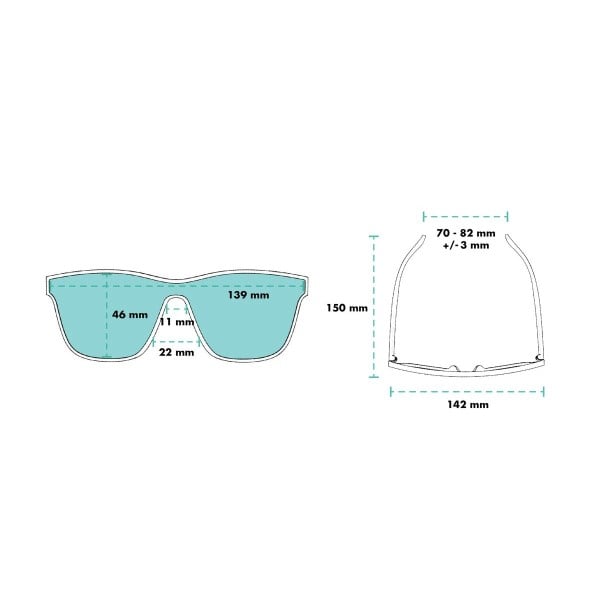 Goodr The VRG Polarised Sports Sunglasses - The Future Is Void