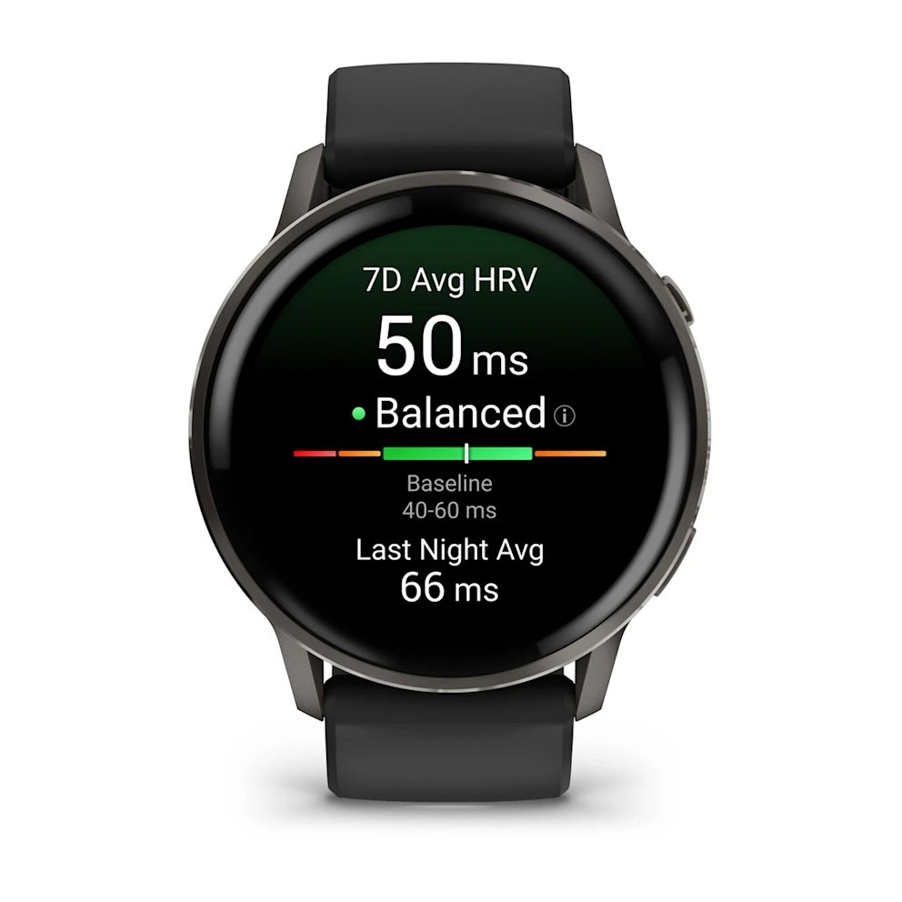 Garmin Venu 4 Smartwatch 45mm - Slate/Black