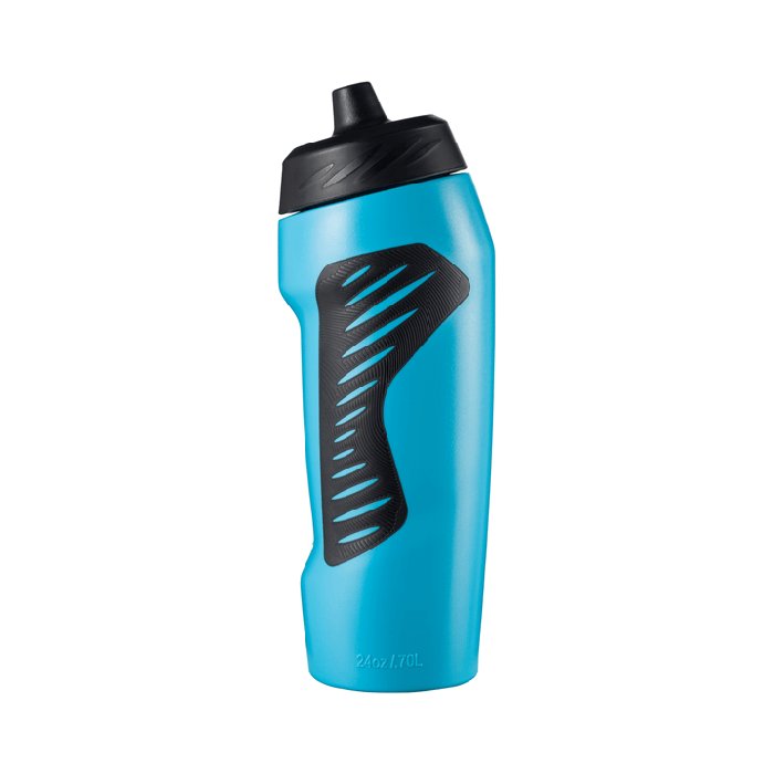 Nike Hyperfuel BPA Free Sport Water Bottle - 946ml - Blue Fury/Black/Iridescent