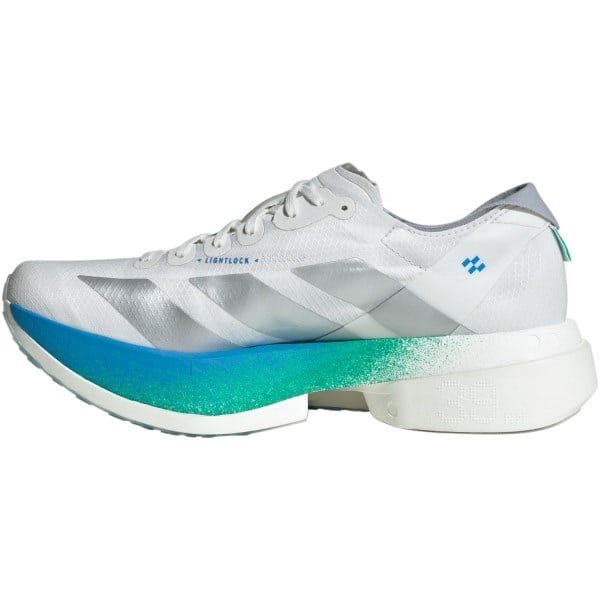 Adidas Adizero Adios Pro 4 Berlin - Womens Racing Shoes - Crystal White/Matte Silver/Glory Green