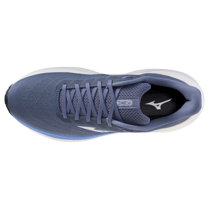 Mizuno Wave Sky 9 - Mens Running Shoes - Wildwind/White/Vista Blue - image 3