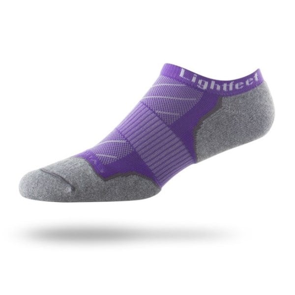 Lightfeet Evolution Mini - Unisex Running Socks - Violet