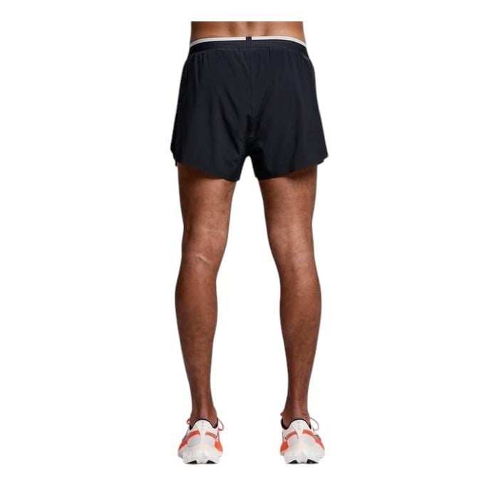 Saucony Elite Mens Running Split Shorts - Black