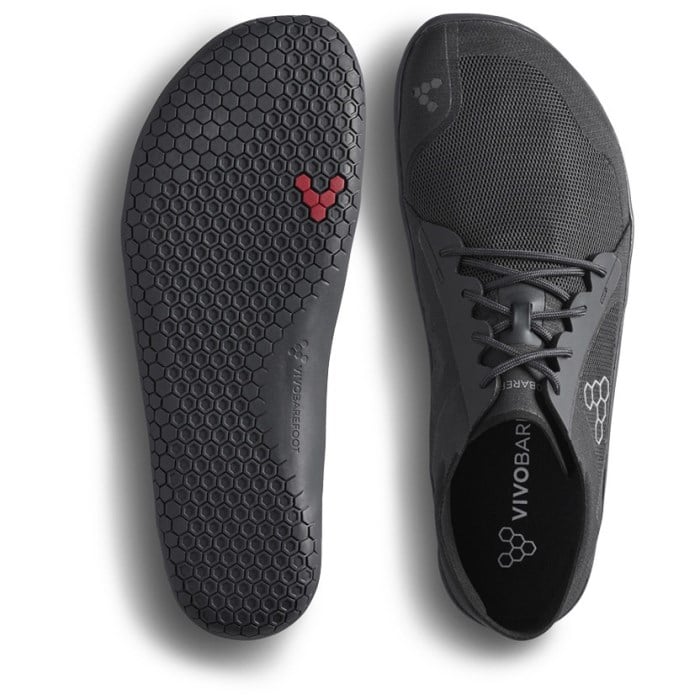 Vivobarefoot Primus Lite IV - Mens Running Shoes - Obsidian