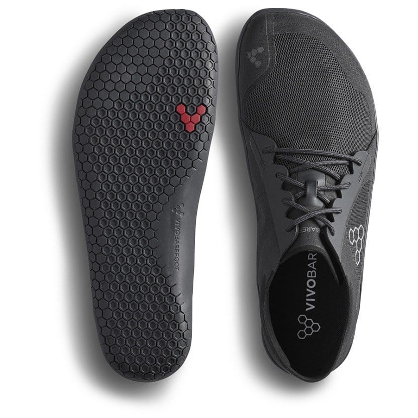 Vivobarefoot Primus Lite IV - Mens Running Shoes - Obsidian