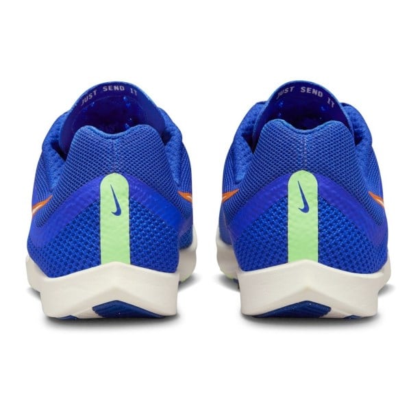 Nike Zoom Rival Distance - Unisex Track Running Spikes - Racer Blue/White/Lime Blast
