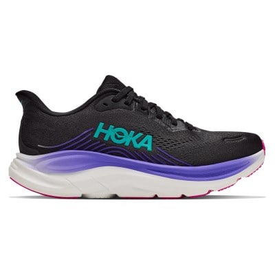 Hoka Clifton 11 - Womens Running Shoes - Black/Neon Nebula