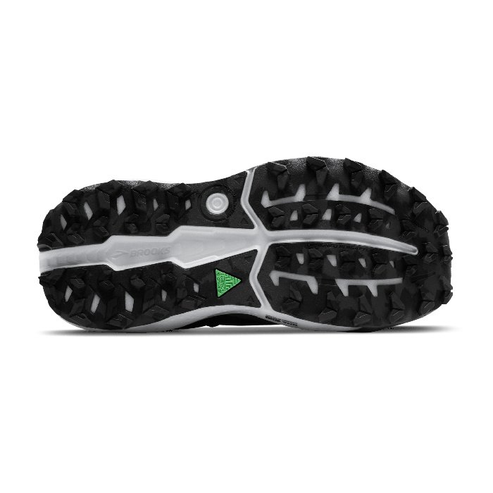 Brooks Caldera 8 - Mens Trail Running Shoes - Black/Blackened Pearl
